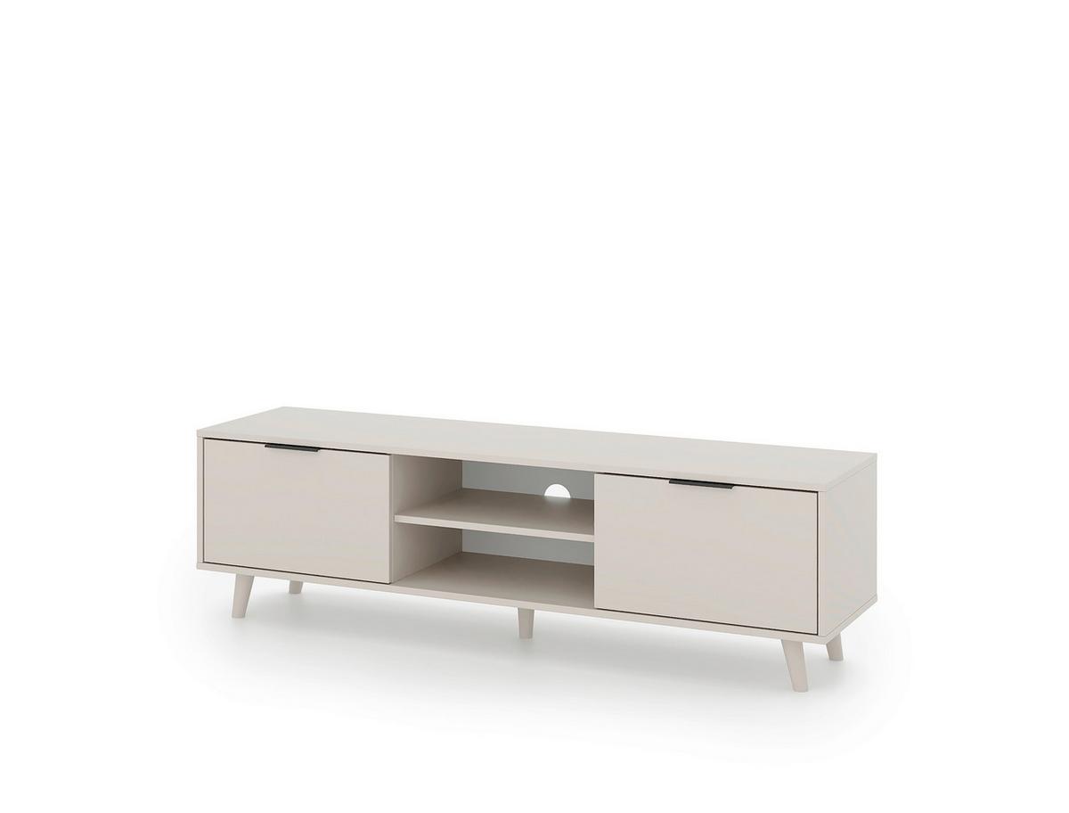 TV Stolík Nordic, š: 154 cm - kašmírová, Modern, kompozitné drevo (154,5/39/44,5cm)