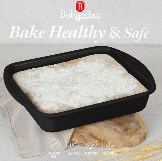 Bräter Metall BxL: 40x28,5 cm - Basics, Metall (40/28,5cm)