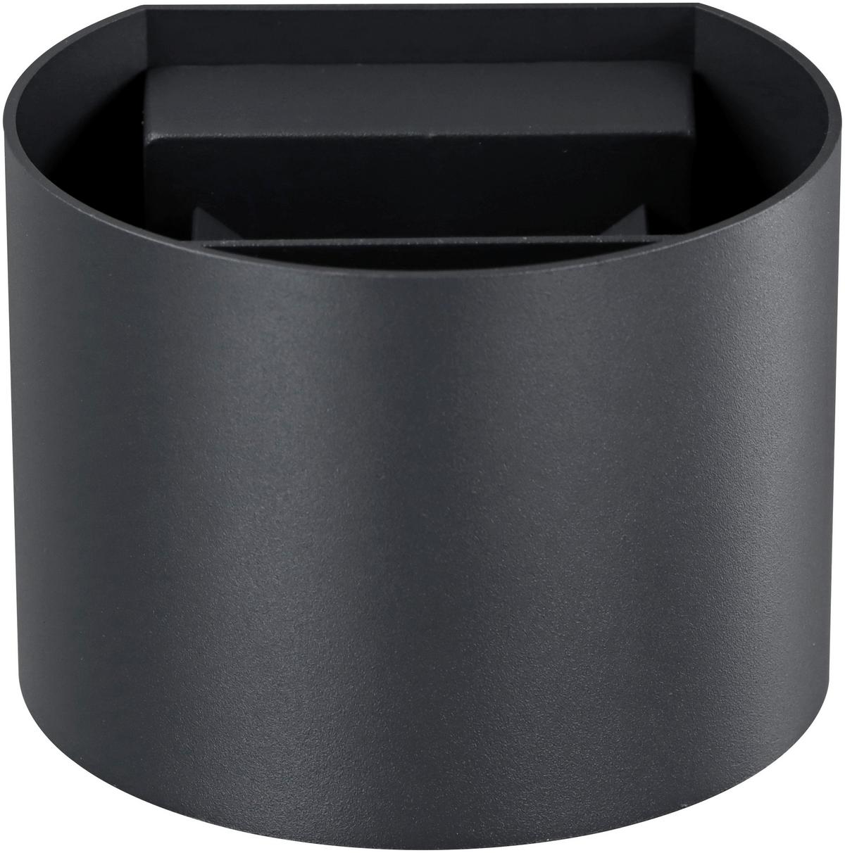 Außenwandleuchte 2528000401696 Ebla - Anthrazit, Design, Metall (10/13,5/12cm)