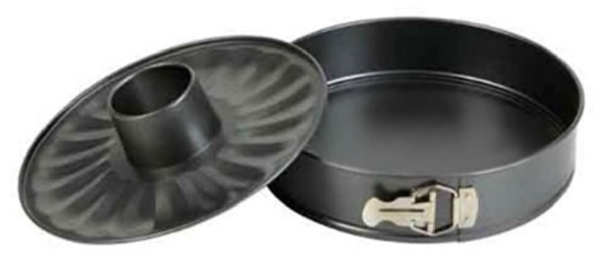 Runde Backform mit 2 Böden