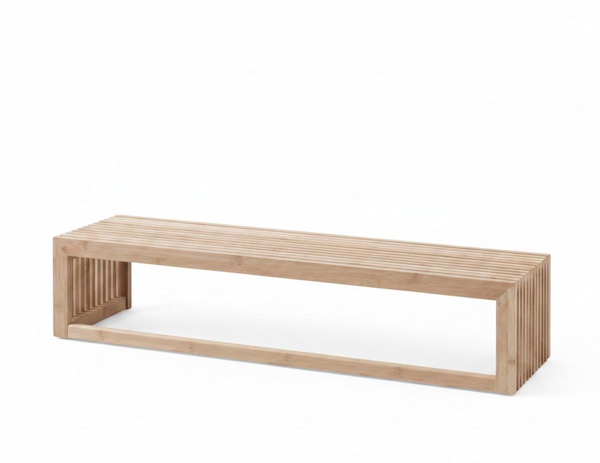 GARDEROBE Naturfarben B: 104cm - Naturfarben, Design, Holz (104/35/43cm) - Livetastic