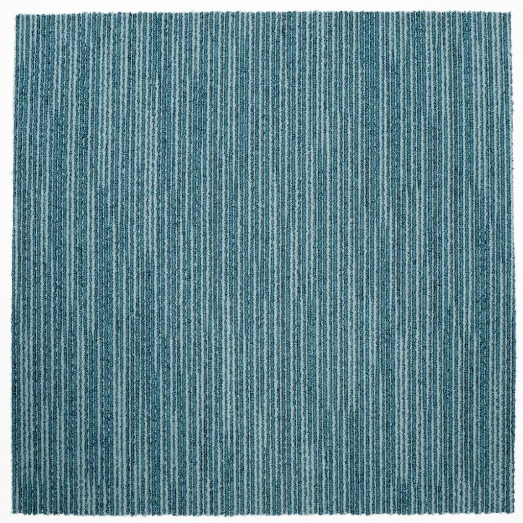Teppichfliese Türkis Ambition 50x50 cm Florhöhe 3 mm