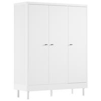 DREHTÜRENSCHRANK Forrest Weiß B: 145,8cm - Weiß, MODERN, Holz (145,8/190/55cm) - Vipack