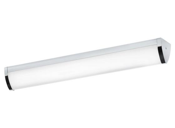 LED-Decken- Wandleuchte Gita 2 - Chromfarben/Weiß, MODERN, Kunststoff/Metall (60/7,5/7,5cm) LED-Decken- Wandleuchte Gita 2 - Chromfarben/Weiß, MODERN, Kunststoff/Metall (60/7,5/7,5cm)