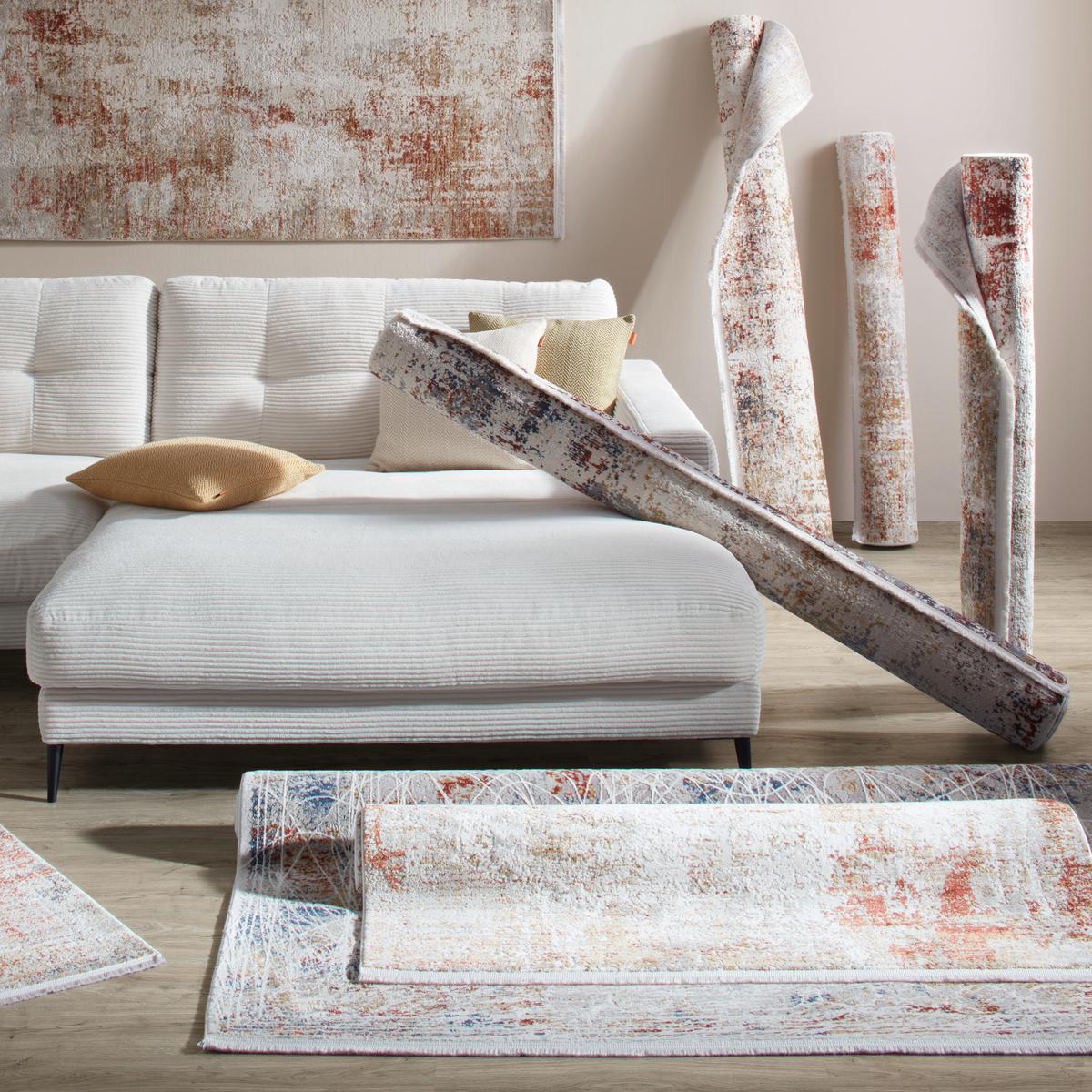 TKANÝ KOBEREC FLORENZ 3 - piesková, Modern, textil (200/290cm) - Premium Living