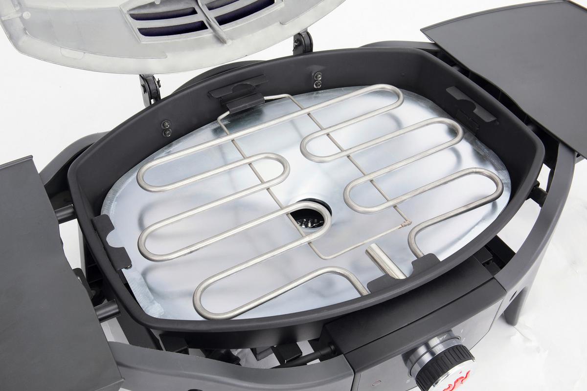 Elektrogrill Pantera - Schwarz, Basics, Kunststoff/Metall (101/52/46,5cm)