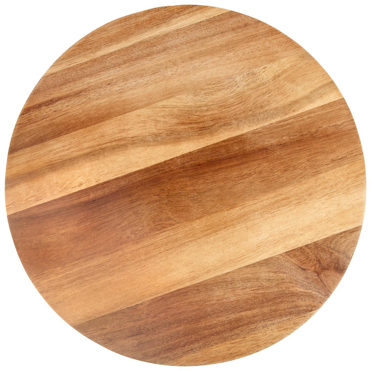 Tortenplatte Rund Echtholz David 28x11 cm Naturfarben - Naturfarben, Basics, Holz (28/11cm) - James Wood