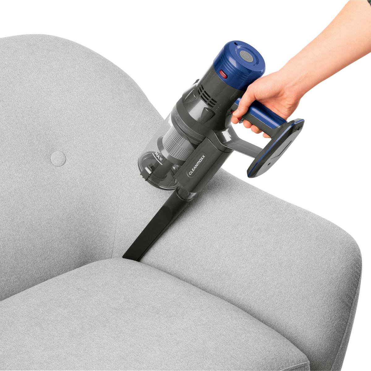 Zyklonstaubsauger Cleanmaxx - Blau/Anthrazit, MODERN, Kunststoff/Metall (26/22/110cm)