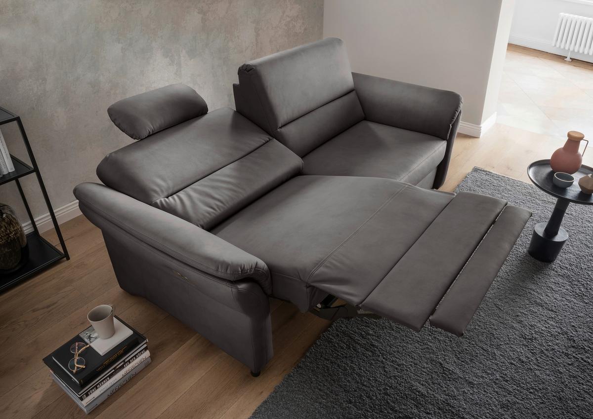 3-Sitzer-Sofa Cavoli, Anhrazit B: 192 cm - Anthrazit/Schwarz, MODERN, Textil (192/90/89cm) - Livetastic