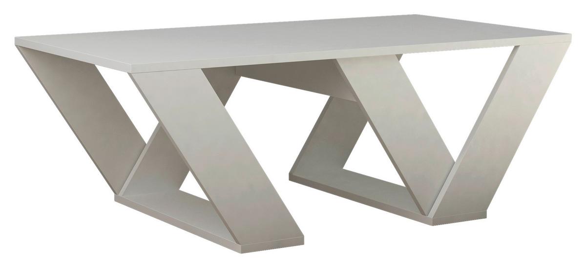 KONFERENČNÝ STOLÍK PIPRA - biela, Design, kompozitné drevo (120/40/60cm) - Livetastic