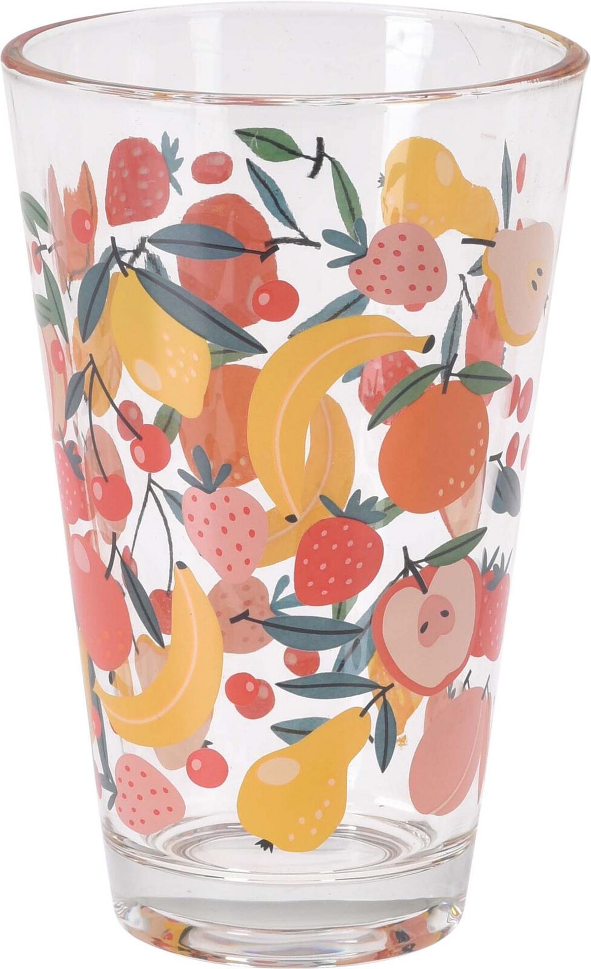 Pohárkészlet Fruits - Üveg (300ml)