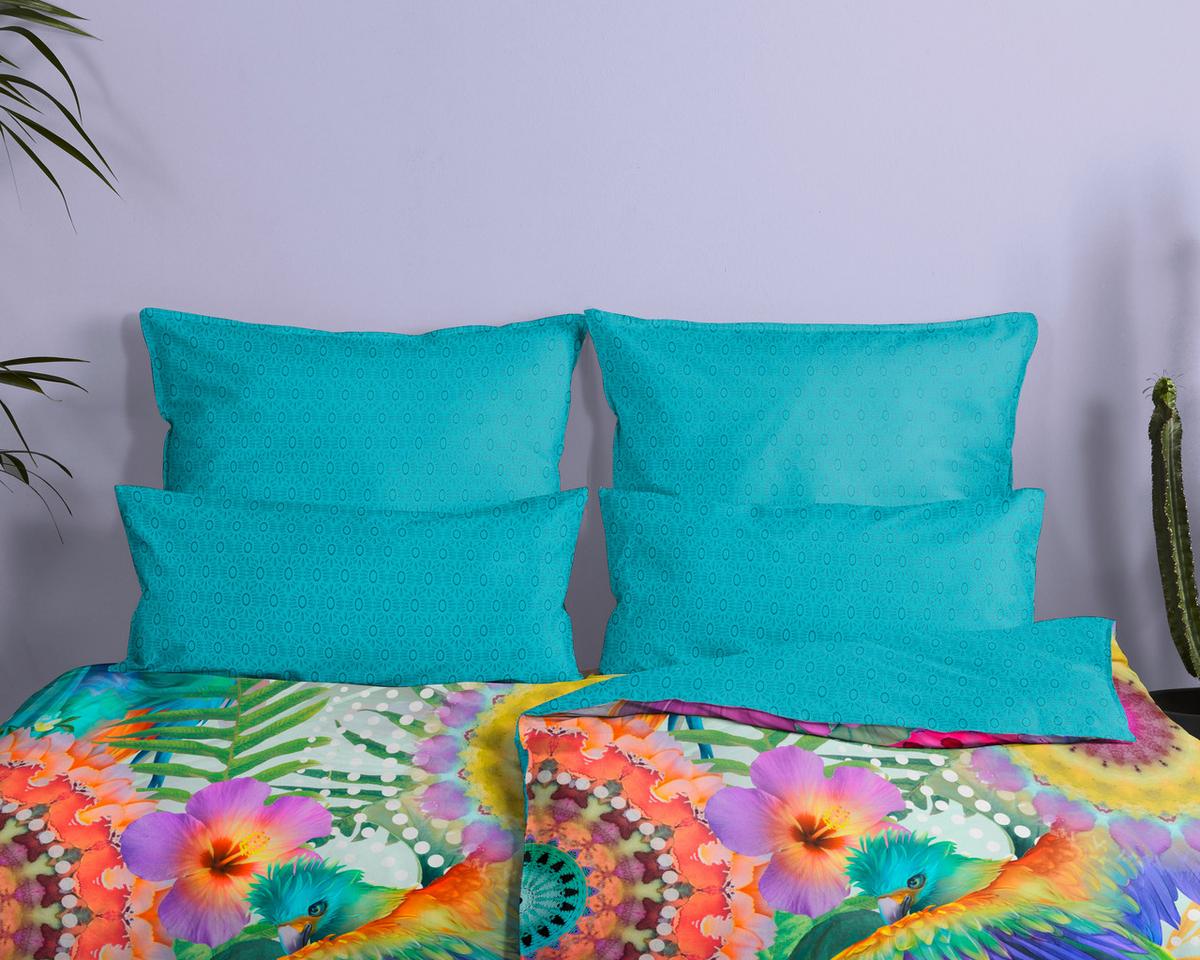 Bettwäsche Aviva Multicolor 140x200 cm - Multicolor, Trend, Textil (140/200cm)