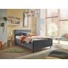 Polsterbett Peach - Dunkelgrau/Schwarz, MODERN, Holzwerkstoff/Textil (120/200cm) - MID.YOU