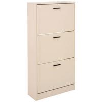 Schuhkipper Zwolle Beige B: 60 Cm - Beige, Trend, Holzwerkstoff (60/117/24cm)