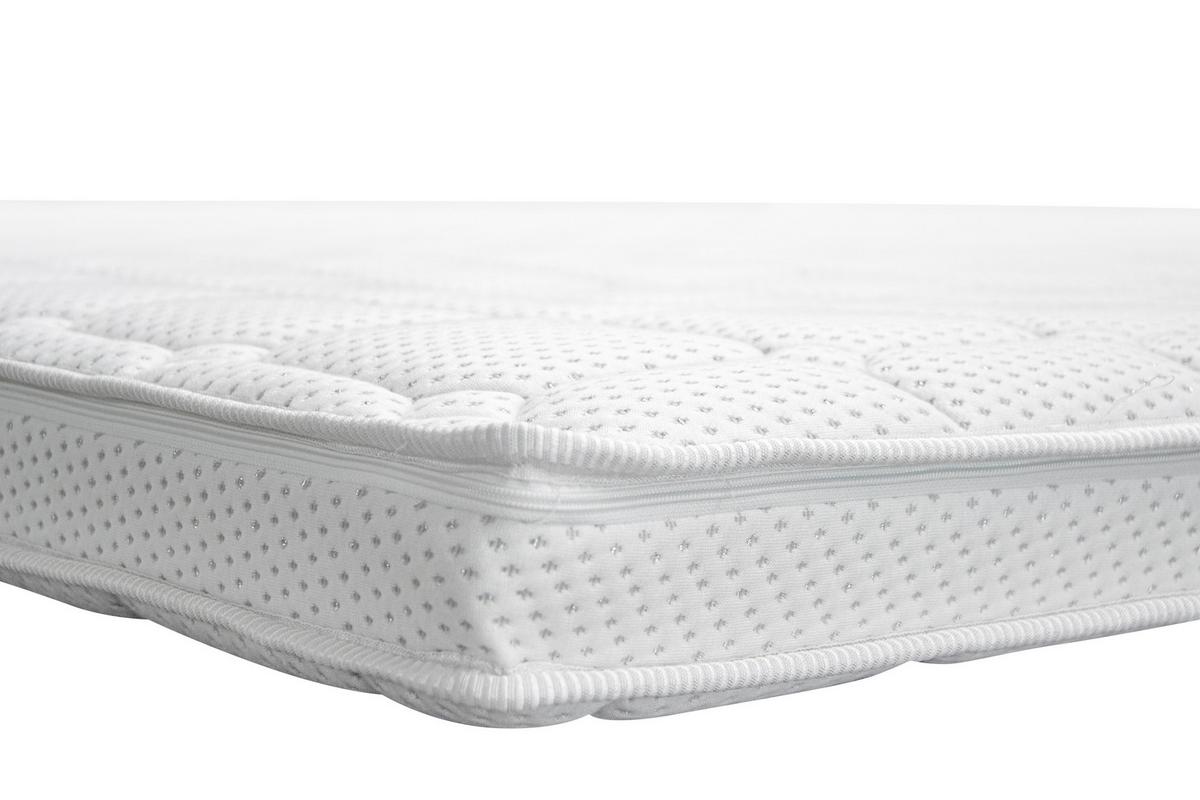 Topper 160x200 Cm Kaltschaumkern - Weiß, KONVENTIONELL, Textil (160/200cm) - Ele