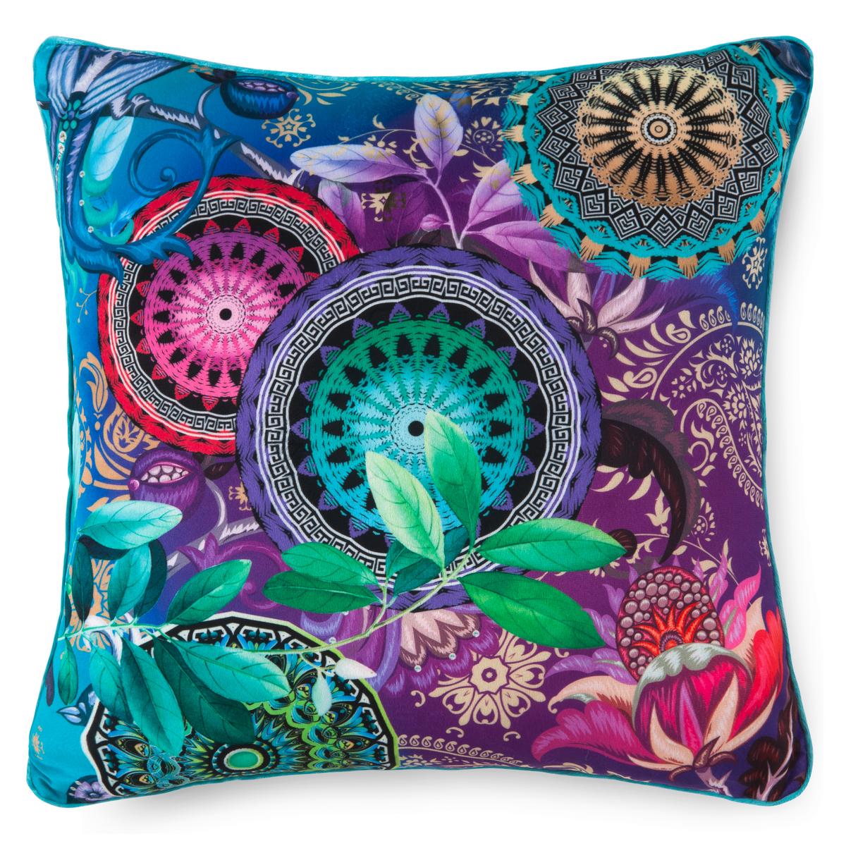 Zierkissen Axelle Multicolor 48x48 Cm - Multicolor, Trend, Textil (48/48cm)