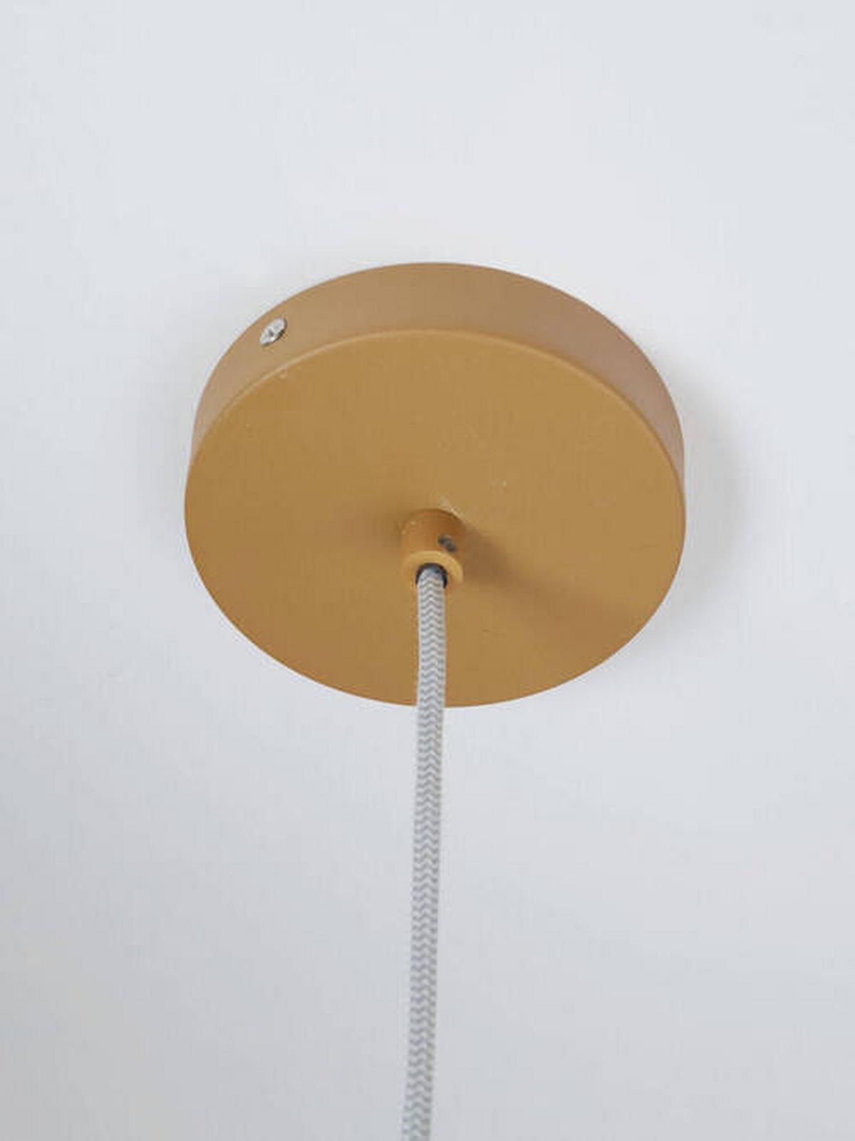Hängeleuchte Hanover/H40/M - Orange, Trend, Metall (40/22cm) - It's about Romi