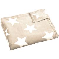 Kuscheldecke Dana - Beige, MODERN, Textil (180/220cm) - Luca Bessoni
