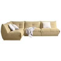 Ecksofa Giselle Beige S: 210x315 Cm - Beige, Trend, Textil (210/315cm) - Livetastic