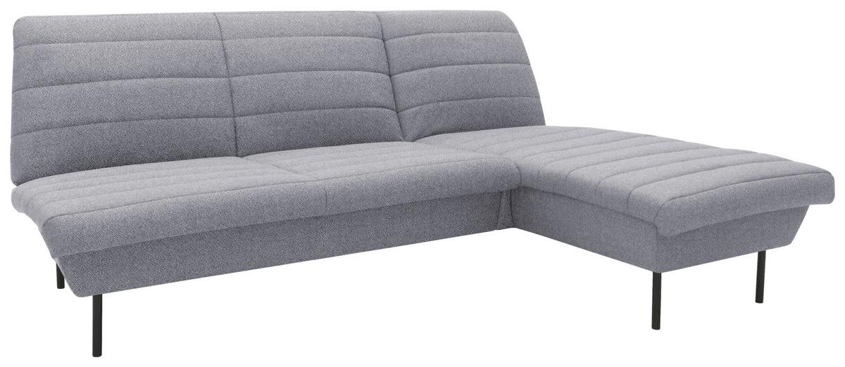 Ecksofa Looks Ix Anthrazit - Schwarz/Grau, Design, Textil (214/168cm) - LOOKS by W.Joop