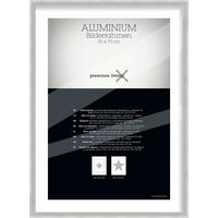 Rám na fotky Quattro, 50/70cm - strieborná, Basics, kov (53,1/73,1/2.2cm) - Premium Living