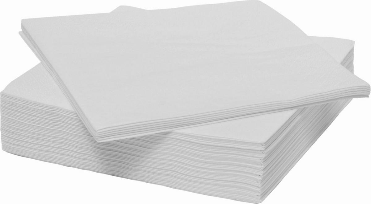 Ubrousek KAMILLA -BASED- - bílá, Konvenční, papír (33/33cm) - Based