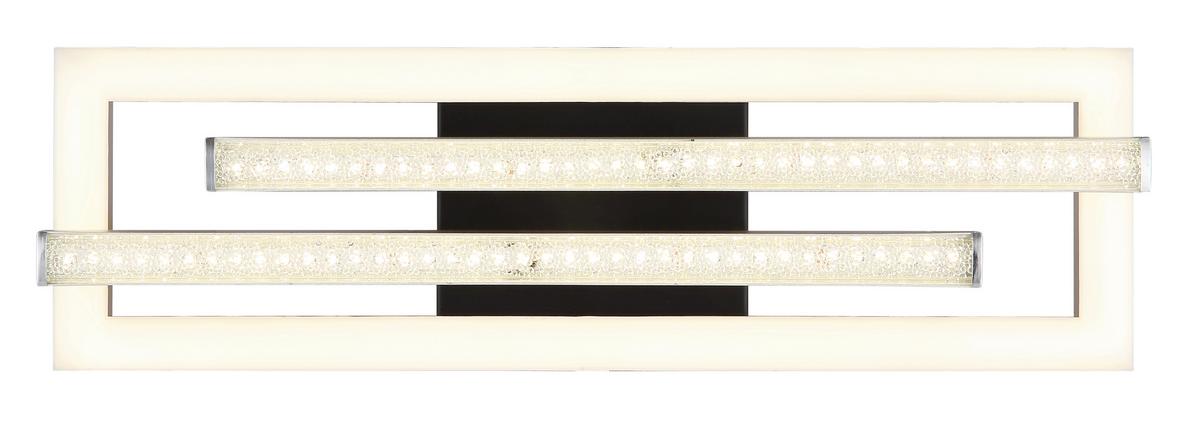 Led-deckenleuchte 672843n - Klar/Opal, Design, Kunststoff (40/37,5/6,3cm) - Globo