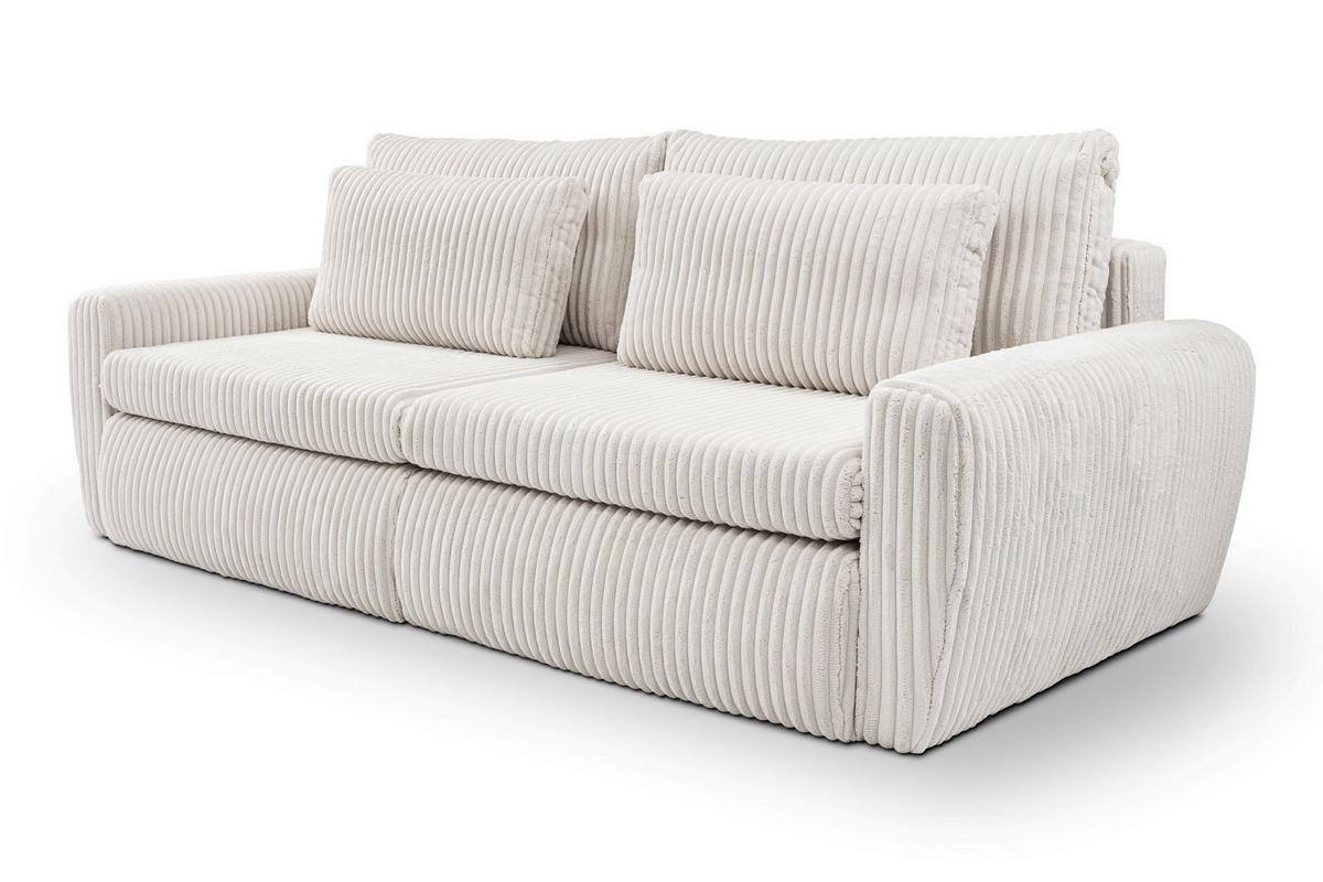 Schlafsofa Mevi Beige B: 240 Cm - Beige, MODERN (240/72-90/120cm) - Premium Living