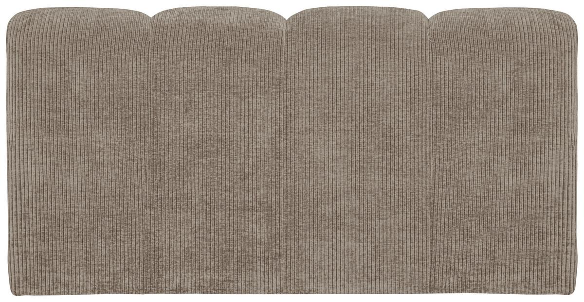 Sitzbank Mojo Sandfarben B: 164cm - Sandfarben/Schwarz, MODERN, Textil (164/83/73cm) - Livetastic