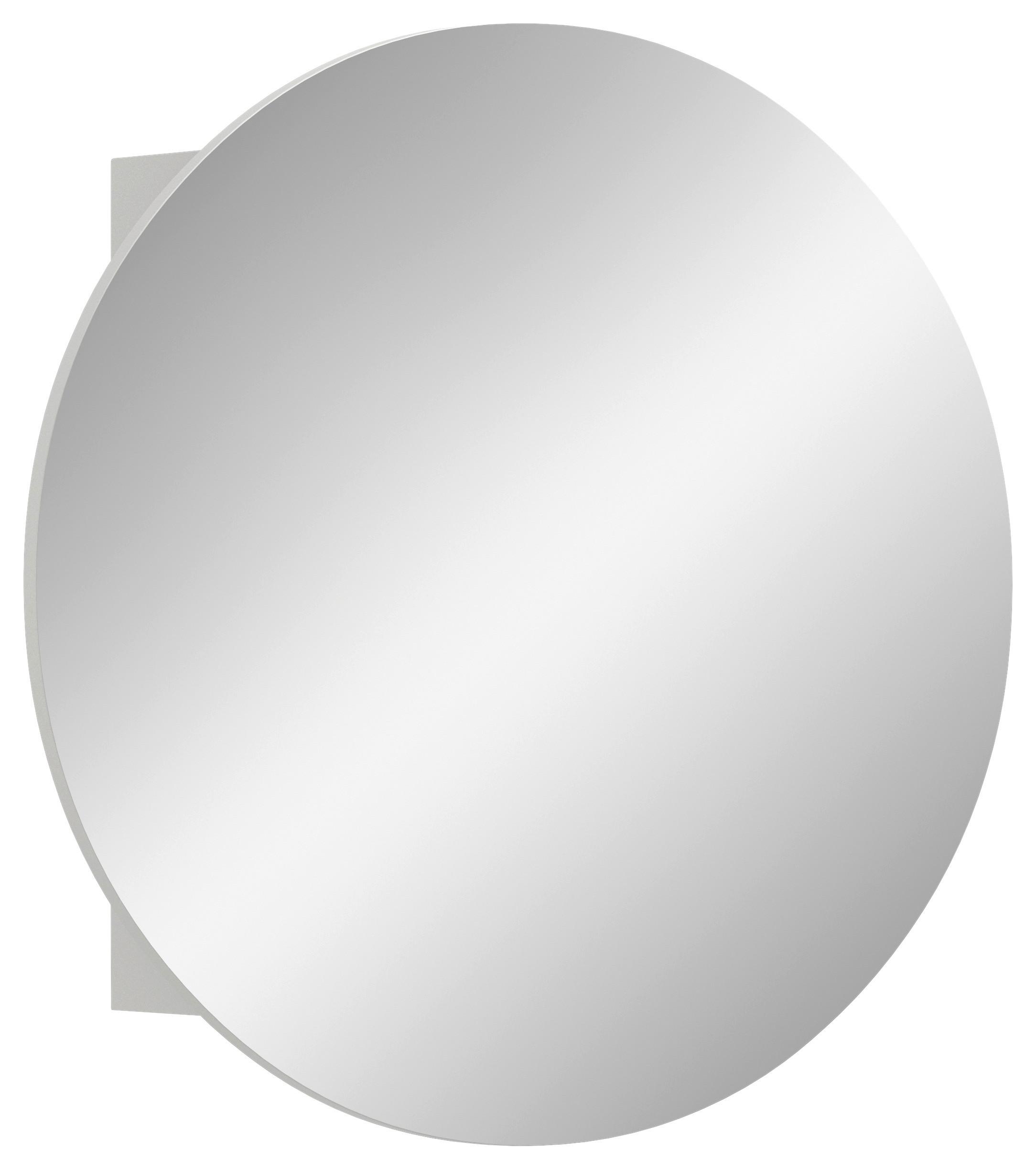 Spiegelschrank Riff Weiß B: 70 cm
