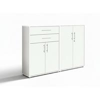 Aktenschrank Office Edition Weiß B: 168,8cm - Weiß, MODERN, Holzwerkstoff (168,8/113,6/33cm) - MID.YOU