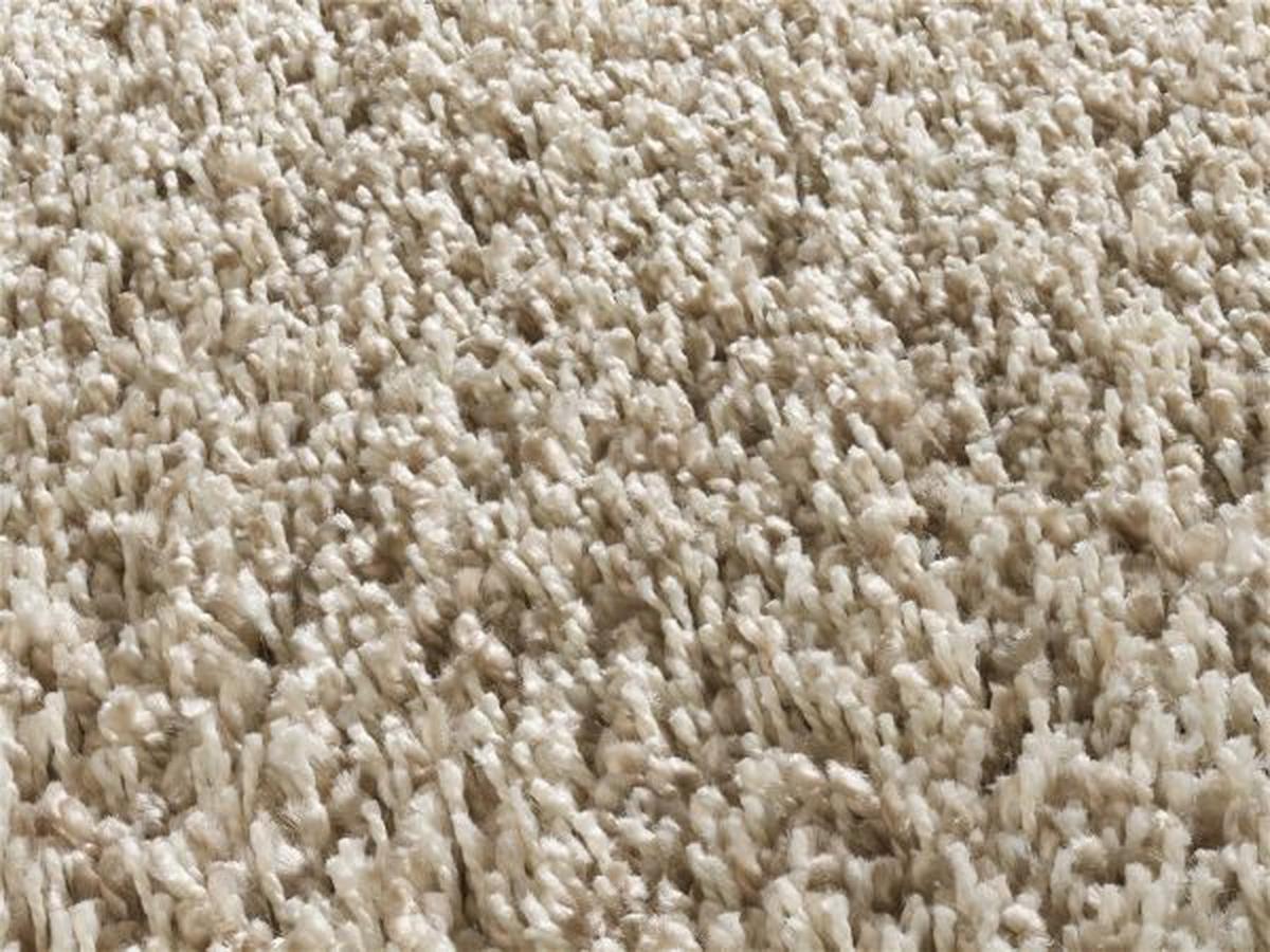 Hochflorteppich Fashion Shaggy Beige 80x200 cm - Beige, Basics, Textil (80/200cm) - Novel