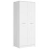 Drehtürenschrank Nepo Plus - Weiß, MODERN, Holzwerkstoff (80/197/54,5cm) - MID.YOU