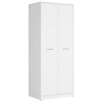 Drehtürenschrank Nepo Plus - Weiß, MODERN, Holzwerkstoff (80/197/54,5cm) - MID.YOU