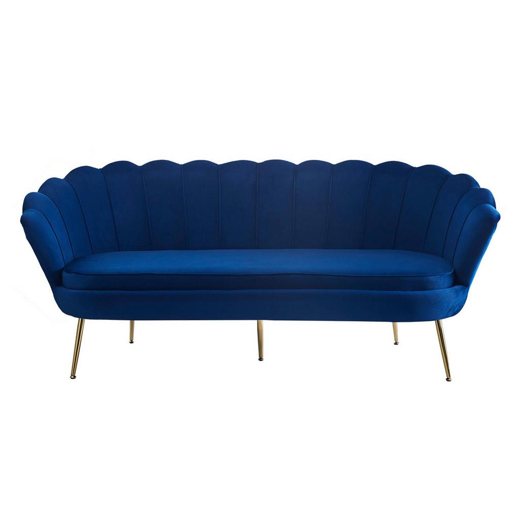3-SITZER-SOFA Dunkelblau B: 180 cm