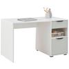 Schreibtisch Palermo 2 Weiß/salbeigrün, B: 120 Cm - Salbeigrün/Weiß, Trend, Holzwerkstoff (120/73,5/60cm)