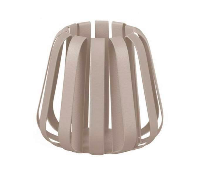 STOJAN NA SVÍČKU Luisa, P/V: 12/10,5 cm - pískové barvy, Romantický / Rustikální, kov (12/10,5cm) - Mömax