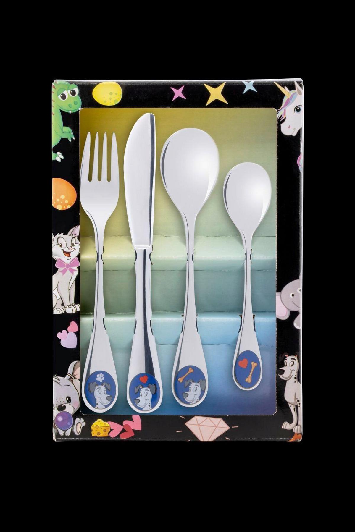 Besteckset Berndorf Kids - Silberfarben, Basics, Metall (14,7/21,2/3,3cm) - Berndorf