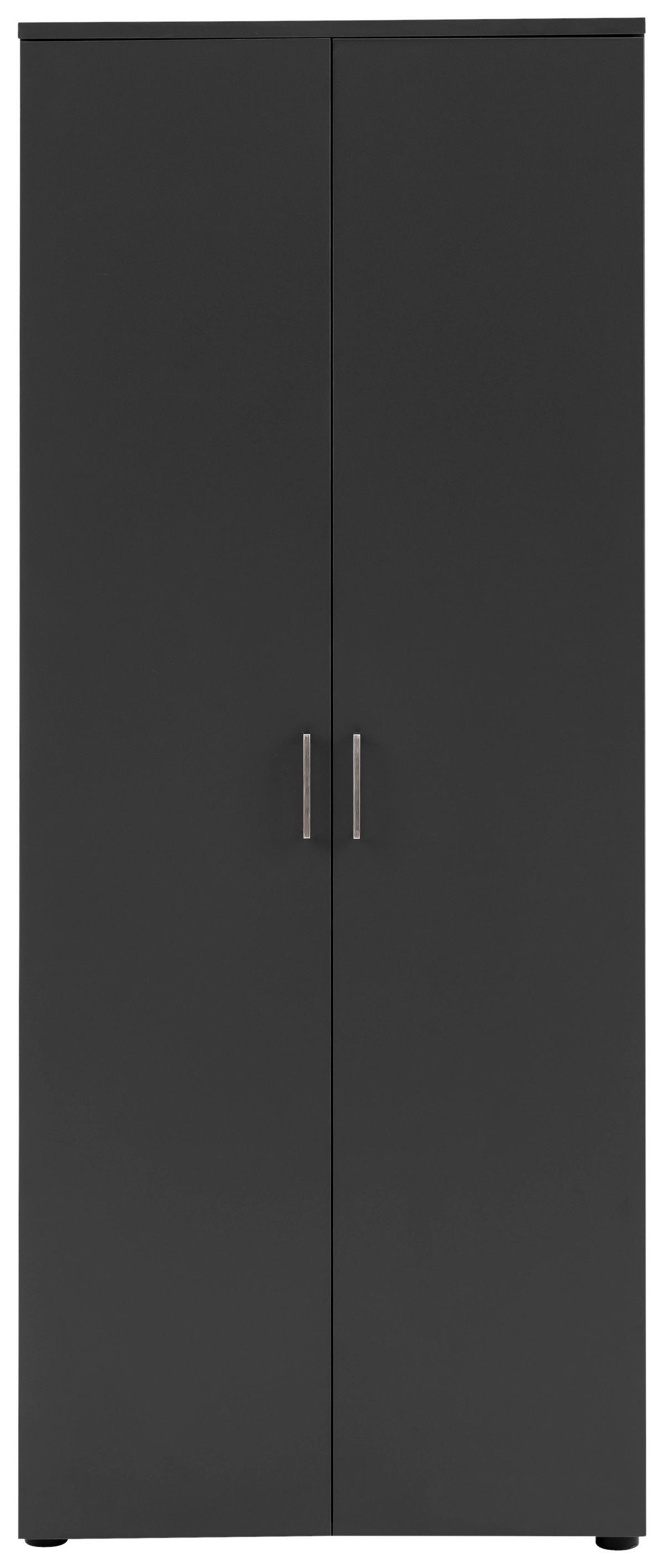 Aktenschrank Set H800t2 - Anthrazit, MODERN, Holzwerkstoff (80,2/199,7/41cm) - MID.YOU