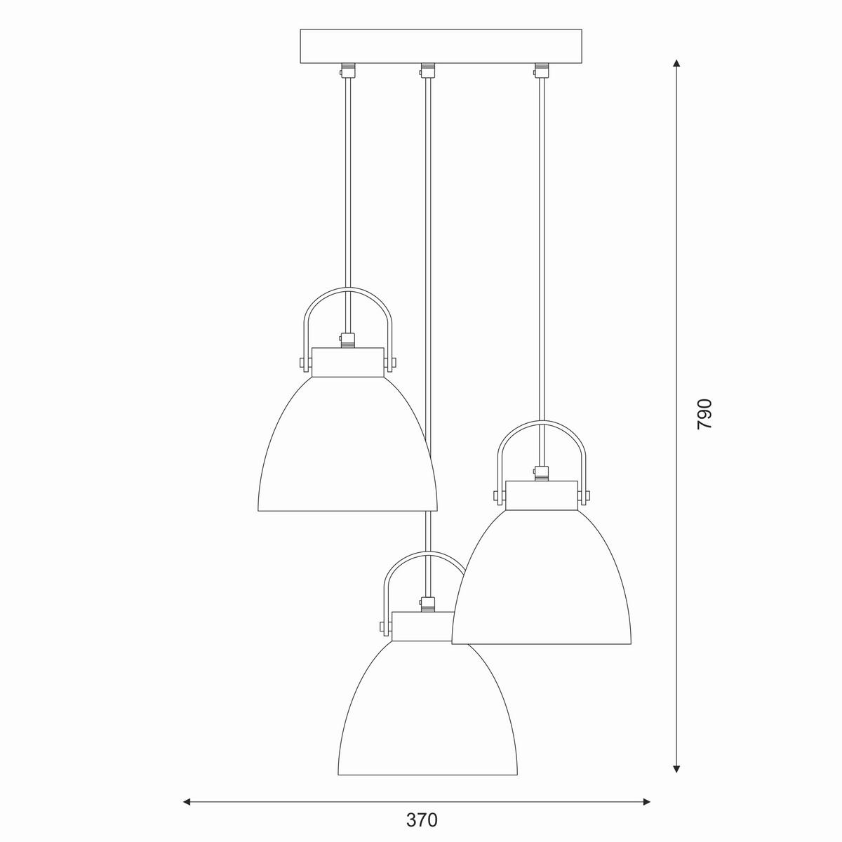 Pendelleuchte Danielle Graphitfarben D: 37cm - Graphitfarben, KONVENTIONELL, Holz/Metall (37/79cm)