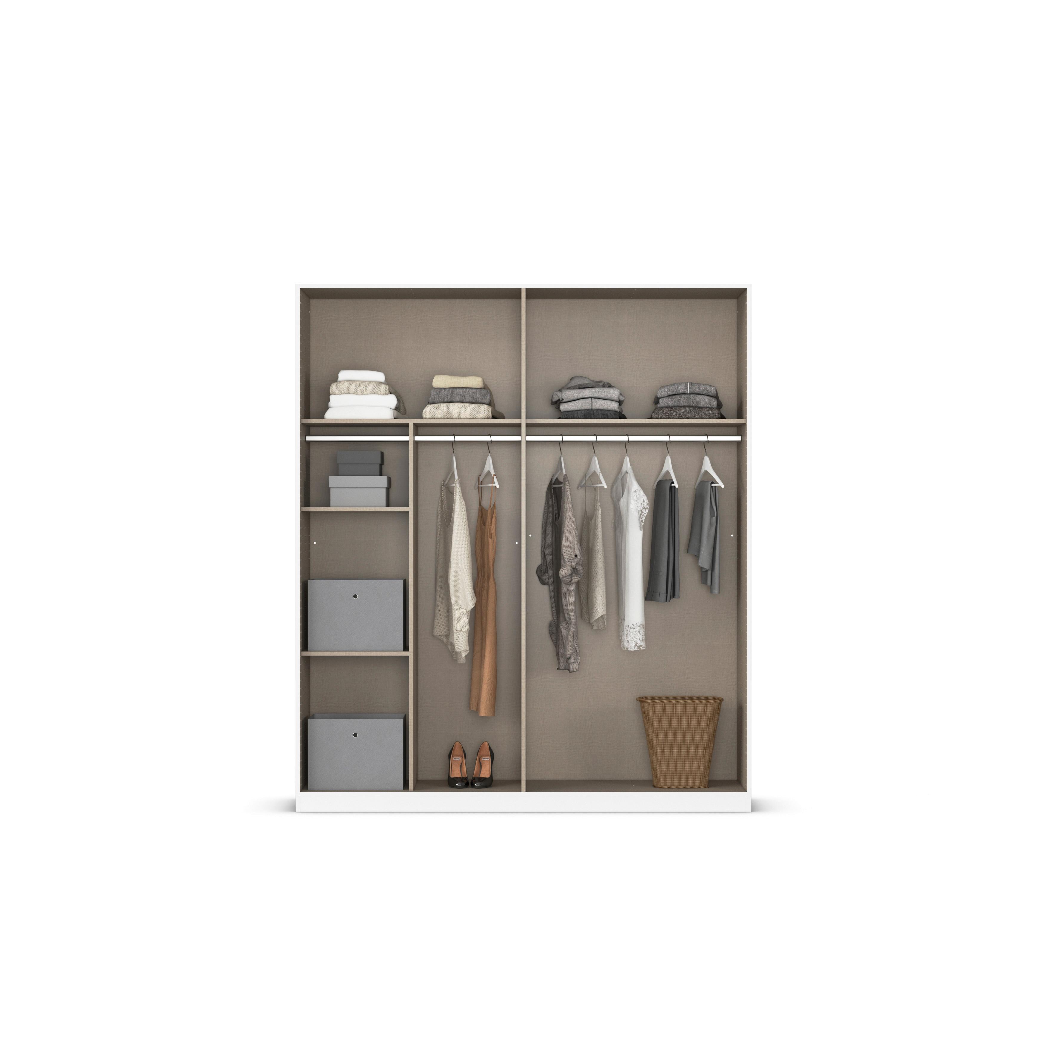 Einlegeböden Reflect für Schrank Reflect 63x45 cm - Grau, MODERN, Holzwerkstoff (63/1,6/45cm)
