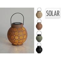 SOLARLEUCHTE DX3000210 - Terracotta/Creme, Basics, Kunststoff (15/15,5cm)