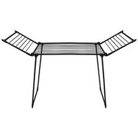 Stojací sušák na prádlo MICHI - černá, Moderní, kov/plast (175/60/105cm) - Mömax