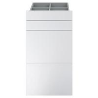 Fiók Szett Unit - magasfényű fehér, Modern, faalapú anyag (45,3/83/47cm) - Ondega