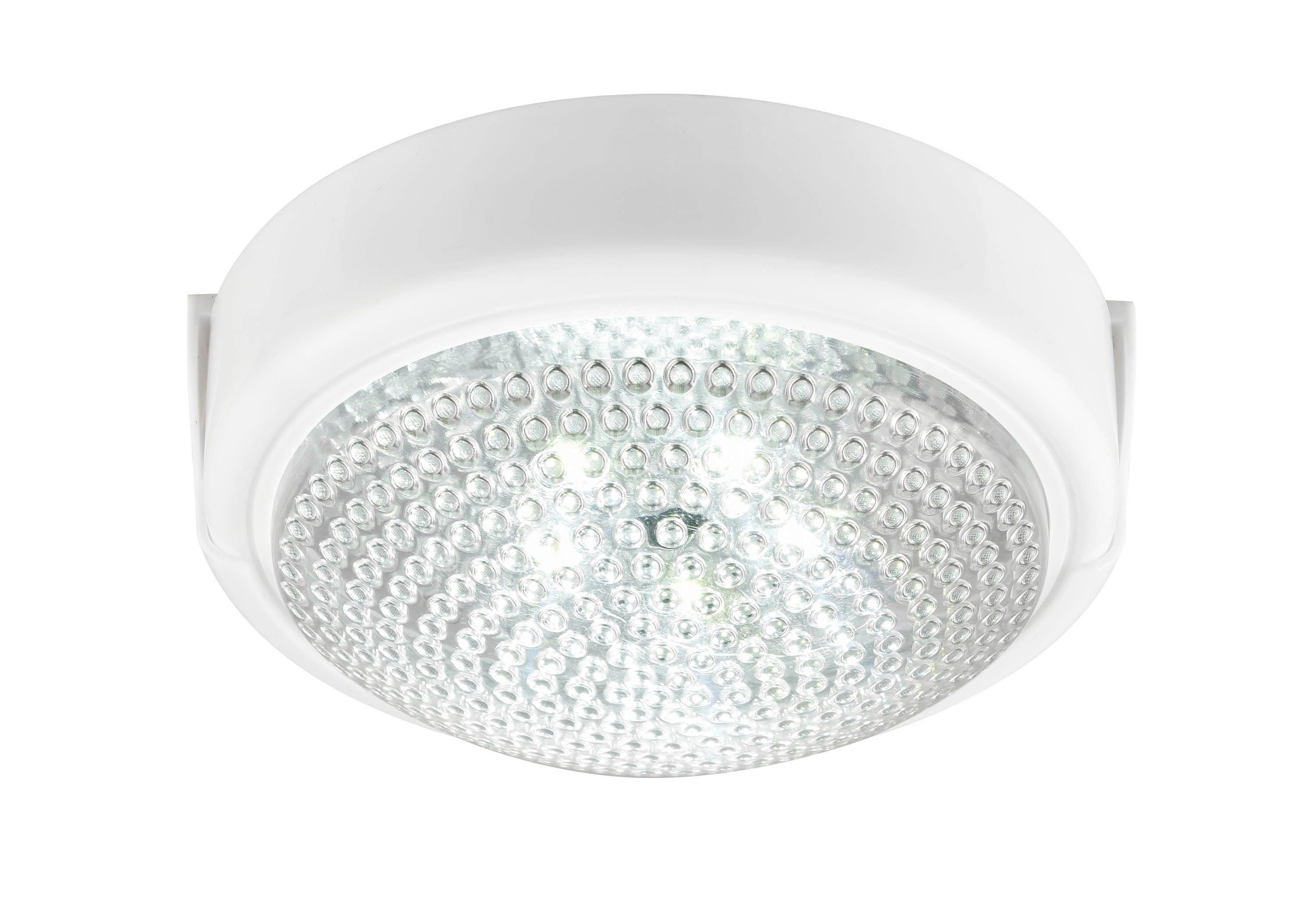 LED-Dekoleuchte Jolina dimmbar mit Fernbedienung - Weiß, KONVENTIONELL, Kunststoff (13/5,5cm) - Homezone