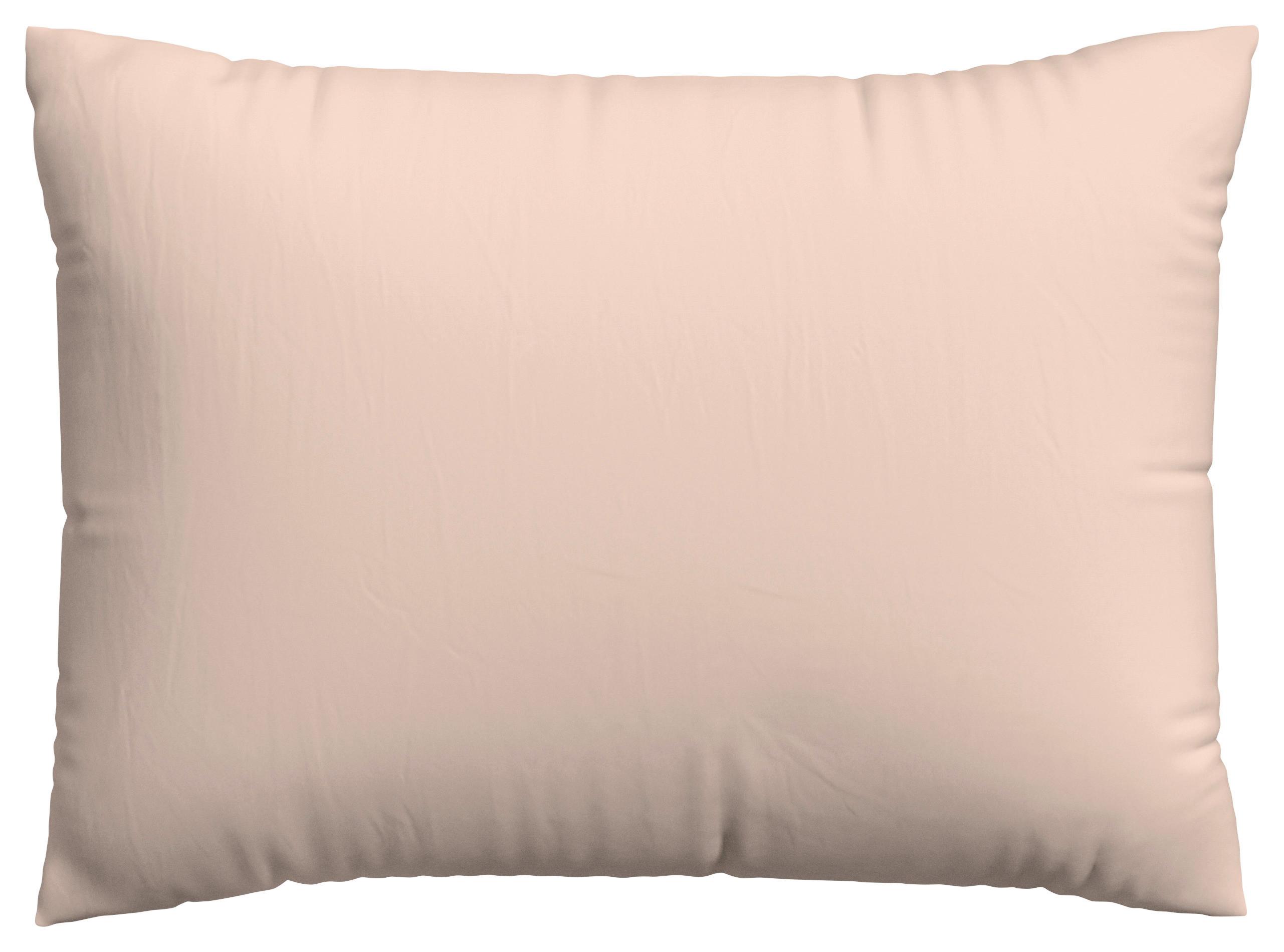 Kissenbezug Knitted 70x90 cm Jersey Hellrot - Hellrot, Basics, Textil (70/90cm) - Schlafgut