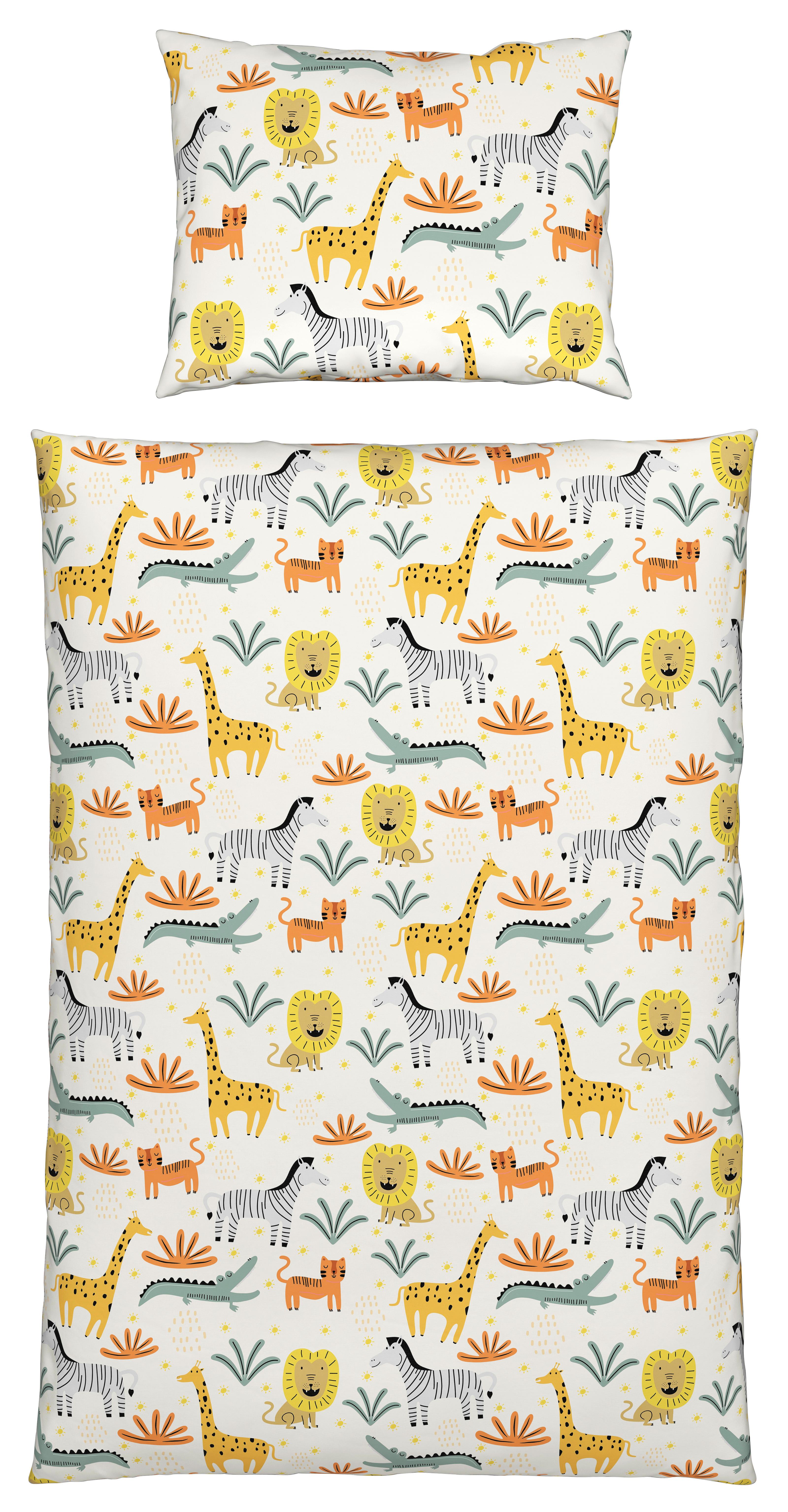 BABYBETTWÄSCHE ELSA - Gelb, Basics, Textil (100/135cm) - Luca Bessoni