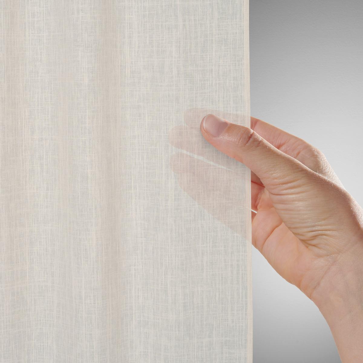 HOTOVÝ ZÁVĚS LINA - pískové barvy, textil (140/255cm) - Premium Living