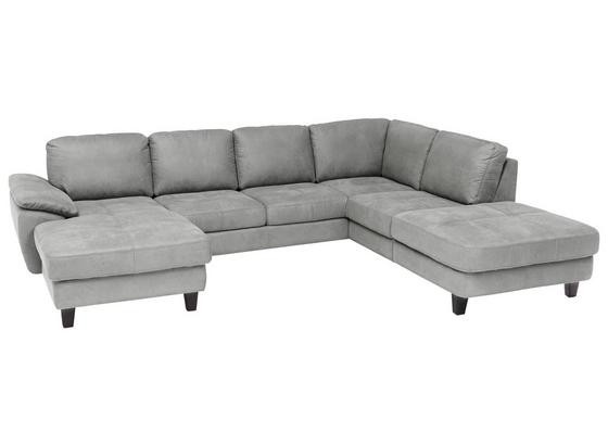 Wohnlandschaft in U-Form Cherno 167x313x237 cm - Wengefarben/Silberfarben, MODERN, Textil (167/313/237cm) Wohnlandschaft in U-Form Cherno 167x313x237 cm - Wengefarben/Silberfarben, MODERN, Textil (167/313/237cm)