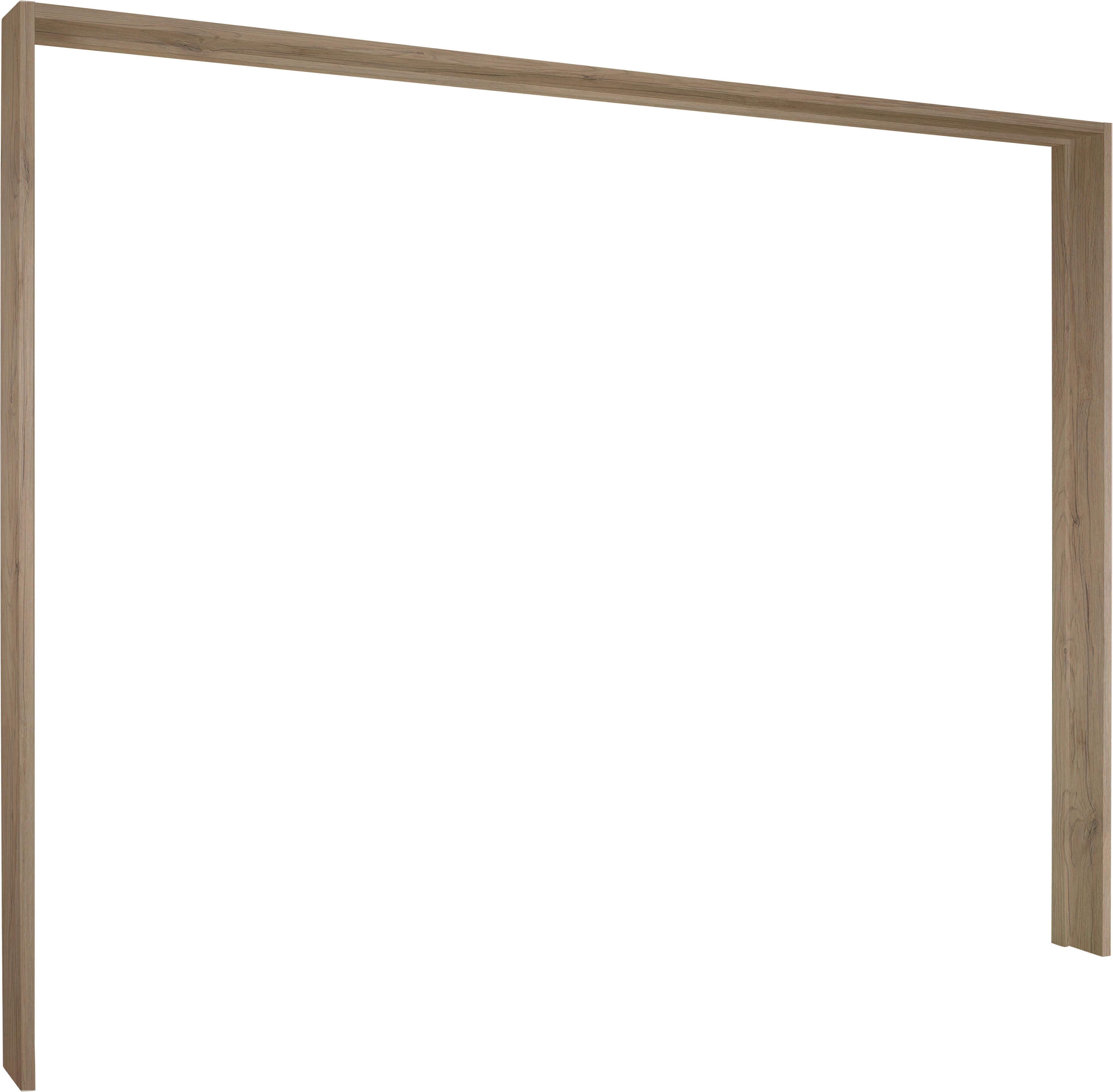 Passpartoutrahmen Tempo Eiche San Remo Dekor - Eiche San Remo, KONVENTIONELL, Holzwerkstoff (276/230/17cm) - Carryhome